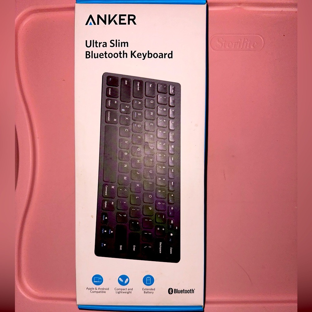 NWT Anker Slim Bluetooth keyboard